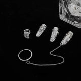 Steel Nail Rings