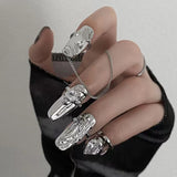 Steel Nail Rings