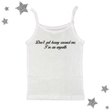 "Don't Get Horny Around Me I'm An Empath" Tee