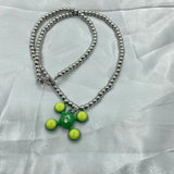 Bubble X Necklace