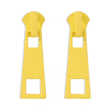 Zipper Stud Earring