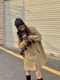 Safari Khaki Trench Coat
