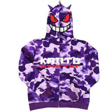 Gengar Zip Up Hoodie