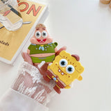 Buff SpongeBob Patrick Airpod Case