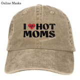 I Love Hot Dads Hat