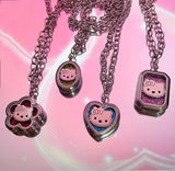 Kitty Locket Necklaces