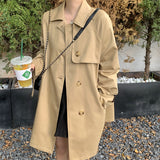 Safari Khaki Trench Coat