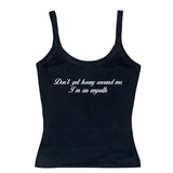 "Don't Get Horny Around Me I'm An Empath" Tee