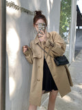 Safari Khaki Trench Coat