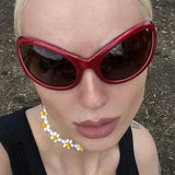 Oval Alien Sunglasses