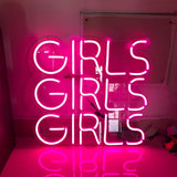 Girls Girls Girls Neon Light