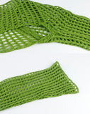 Knitted FIsherman Mesh Sleeves