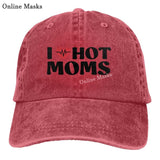 I Love Hot Dads Hat