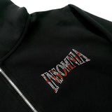 Insomnia Scream Rhinestone Zip Up Hoodie