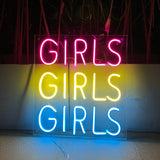 Girls Girls Girls Neon Light