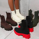 Sock Platform Boots