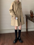 Safari Khaki Trench Coat