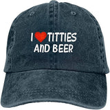 I Love Titties and Beer Hat