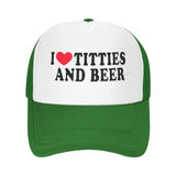 I Love Titties and Beer Hat