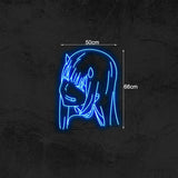 Zero Two Neon Light