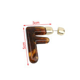 "F" Earrings