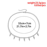 Stainless Steel Spiked Chain