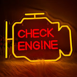Check Engine Neon Light