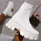Sock Platform Boots