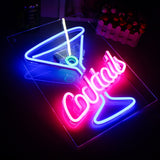 Cocktails & Dream Light Sign