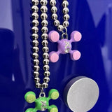 Bubble X Necklace
