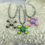 Bubble X Necklace