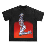 Hajime Sorayama Reclining Female Oversized Tee