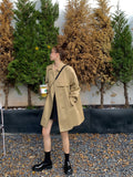 Safari Khaki Trench Coat