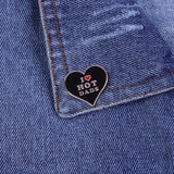 I Love Hot Dads Pin