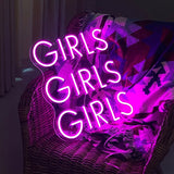 Girls Girls Girls Neon Light