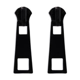 Zipper Stud Earring