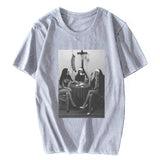 Nuns Naked Playing Cards Smoking Tee