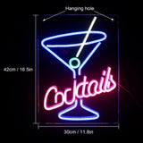 Cocktails & Dream Light Sign