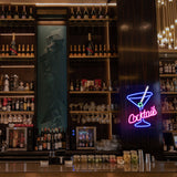 Cocktails & Dream Light Sign