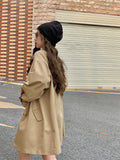 Safari Khaki Trench Coat