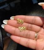 F Off Earrings