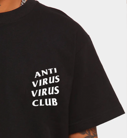 "Anti Virus Virus Club" Tee