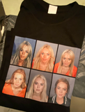 Lindsay Lohan Mugshot Tee