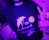 I'm Dead Inside Dolphins Tee