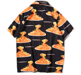 Spaghetti Button up Shortsleeve