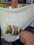 "This Is My Swamp Now" Shrek Tapestry