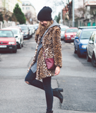 Leopard Print Coat