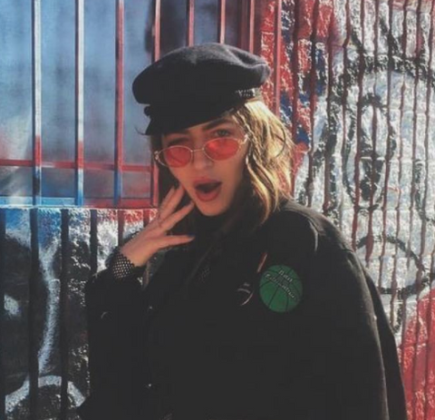 Oval Reflective Shades