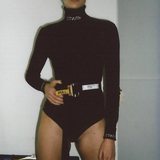"Russian Youth" Embroidered Bodysuit