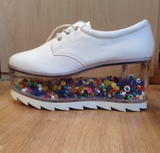 Transparent Platform Shoes (Customizable)